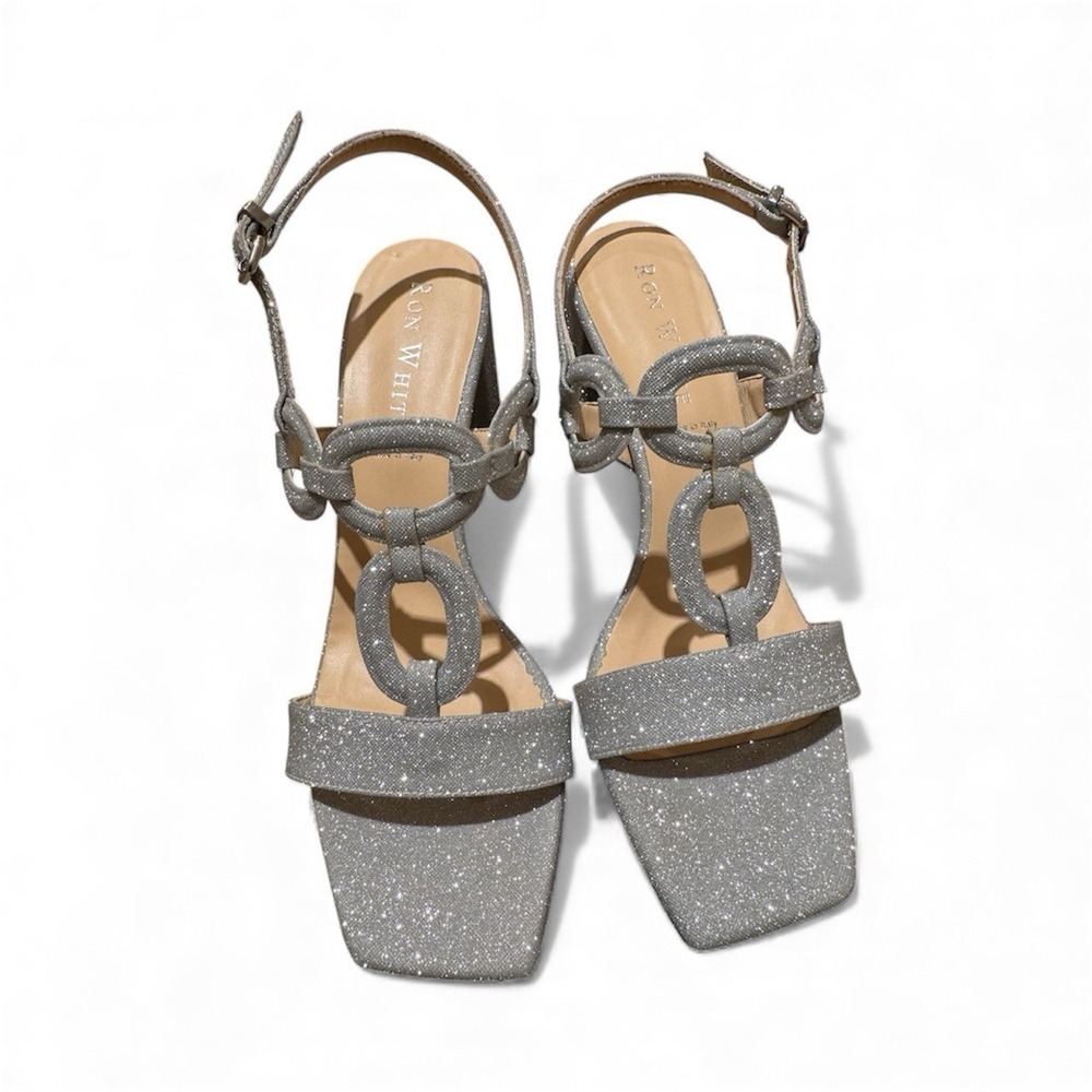 Ron White Odessa Silver All Over Galaxy New In Box Sz 9 luxury‎ designer sparkle